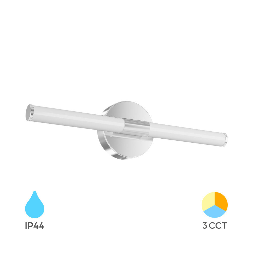 BRY-LILY-C-450-7W-3IN1-CHR-IP44 MIRROR LAMP - 1