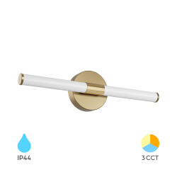 BRY-LILY-D-450-7W-3IN1-GLD-IP44 MIRROR LAMP - 1