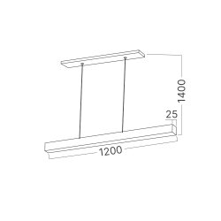 BRY-LINA-LN-2540-GLD-30W-3IN1-CEILING LIGHT - 6