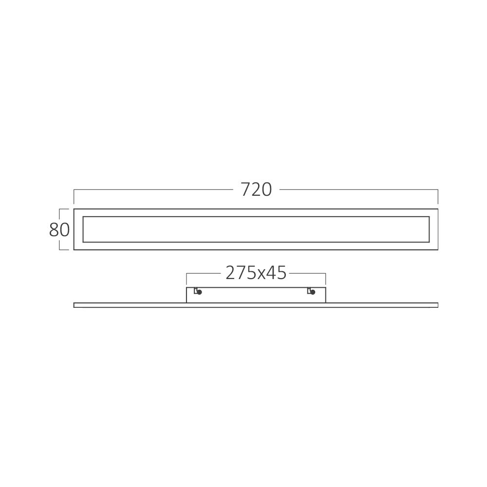 BRY-LINE-75-18W-BLC-IP54-LED WALL LIGHT - 5