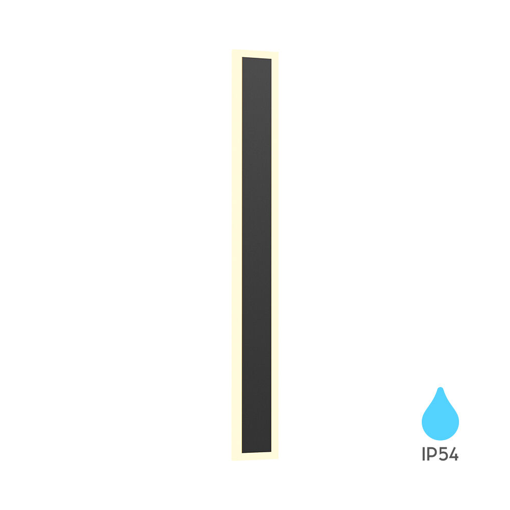 BRY-LINE-75-18W-BLC-IP54-LED WALL LIGHT - 1