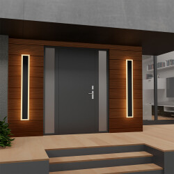 BRY-LINE-75-18W-BLC-IP54-LED WALL LIGHT - (1)