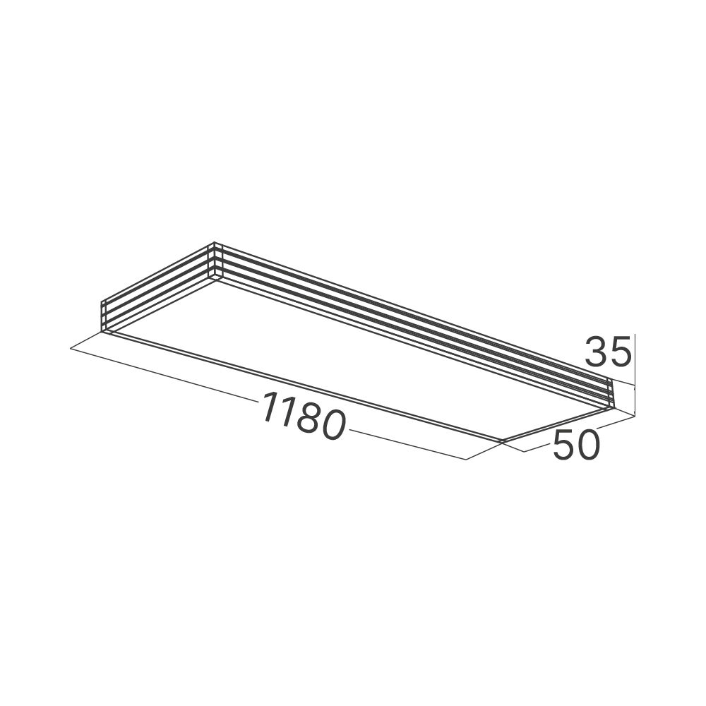 BRY-LINEAR-5035-36W-WHT-6500K LINEAR LIGHT - 5