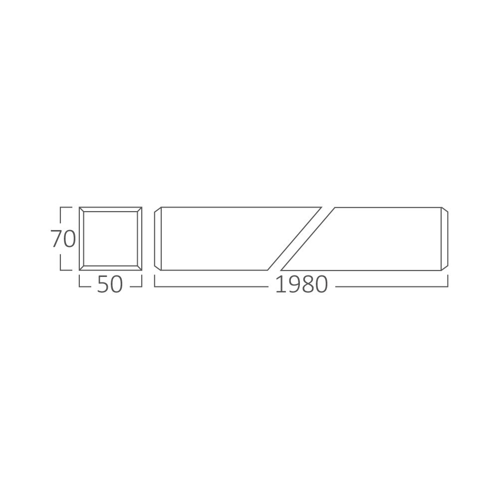 BRY-LINEAR-5070-2MT-60W-BLC-3000K-LINEAR LIGHT - 5