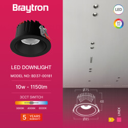 BRY-LINEX-CD10-10W-3CCT-BLC-LED DOWNLIGHT - 3