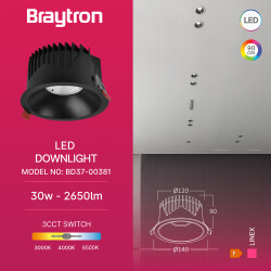 BRY-LINEX-CD30-30W-3IN1-BLC-LED DOWNLIGHT - 3