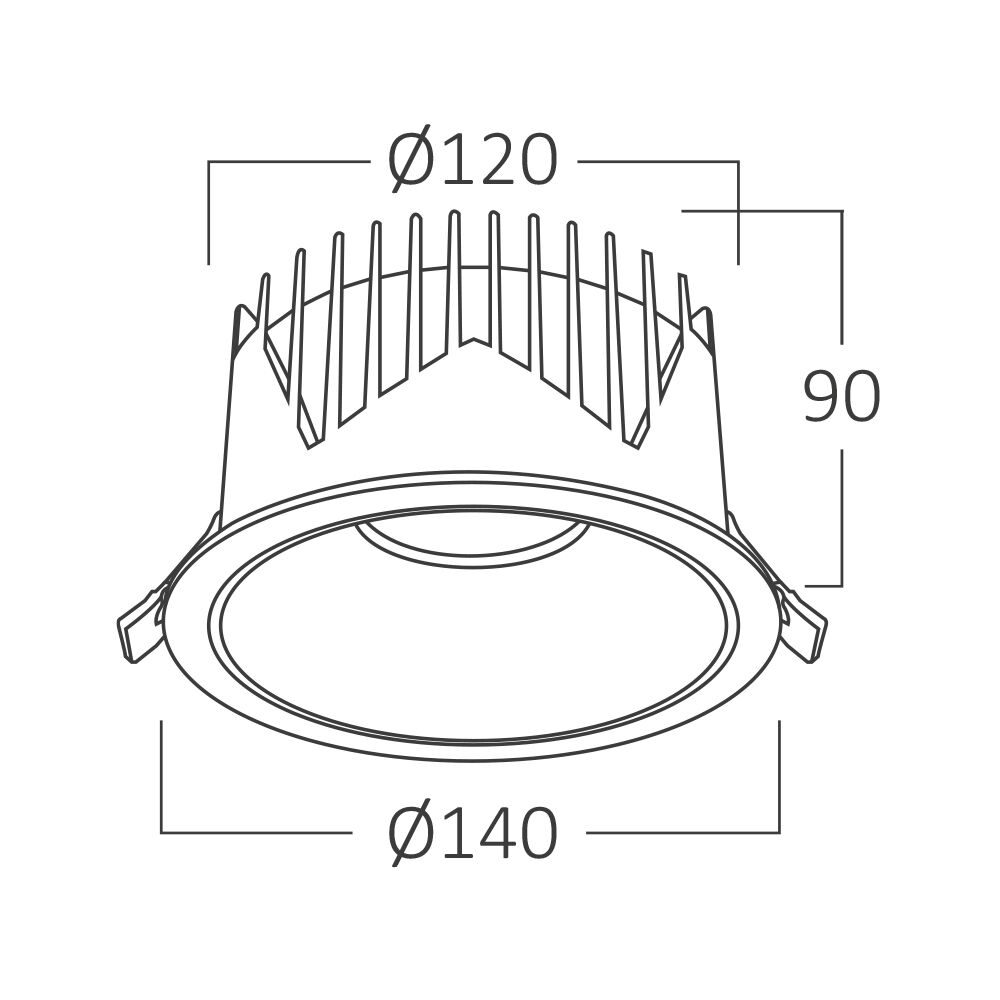 BRY-LINEX-CD30-30W-3IN1-WHT-LED DOWNLIGHT - 6