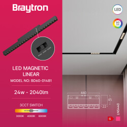 BRY-LNS440-24W-48VDC-3IN1-BLC-MAG. LINEAR - 3