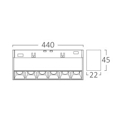 BRY-LNS440-24W-48VDC-3IN1-BLC-MAG. LINEAR - 4