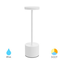 BRY-LUXE-1-2W-3IN1-WHT-RCH-TABLE LAMP - 