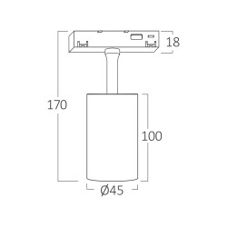 BRY-M20-DALI.2-TRC045-10W-48VDC-3IN1-BLC-MAG. TRACK - 3