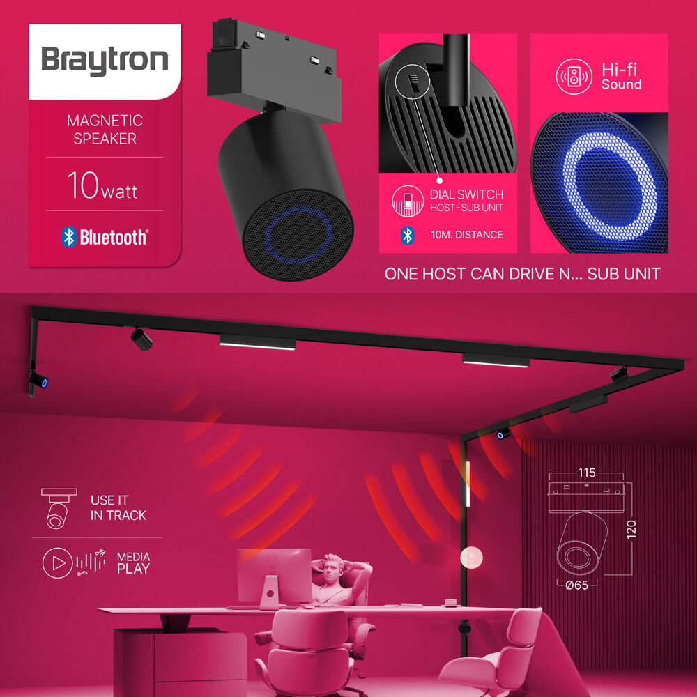 BRY-M20-SPK-10W-48VDC-BTH-BLC-MAG. SPEAKER - 3