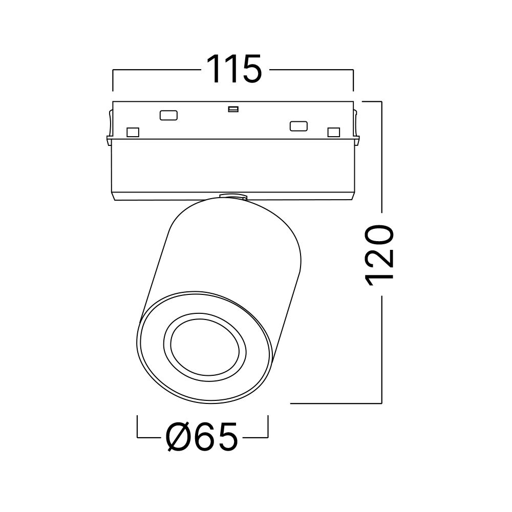 BRY-M20-SPK-10W-48VDC-BTH-BLC-MAG. SPEAKER - 10