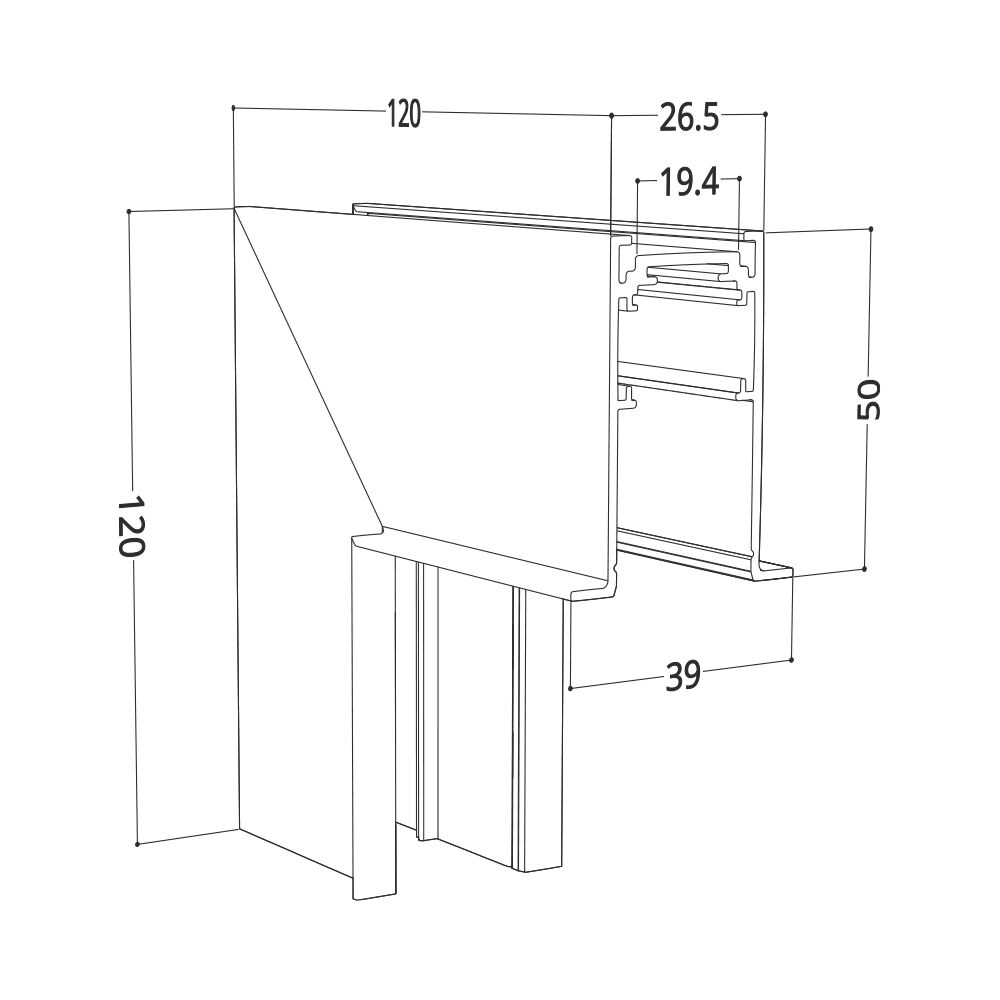 BRY-M20C-RC02-1-BLC-MAG.RAIL CORNER - 3