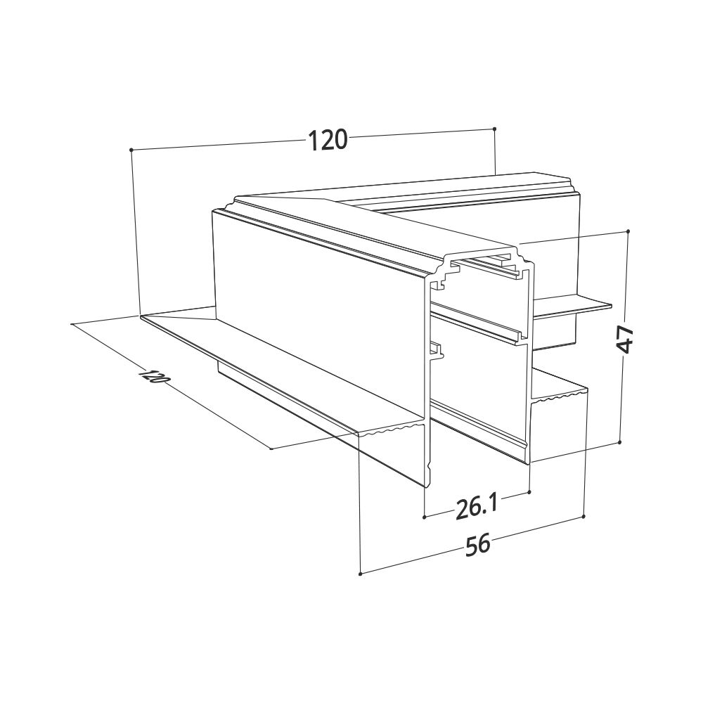 BRY-M20C-TR02-1-BLC-MAG.RAIL CORNER - 3