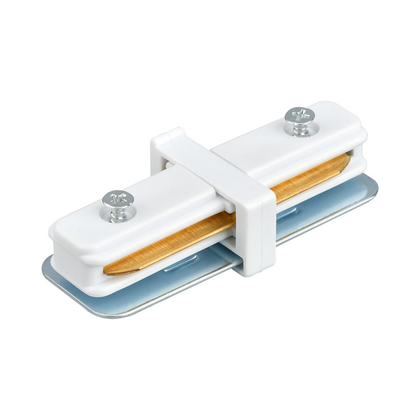 BRY-MIDDLE-2WRS-WHT-TRACK RAIL CONNECTOR - 1