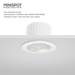 BRY-MINISPOT-A-3W-38D-3C-3IN1-IP54-LED SPOTLIGHT - 5