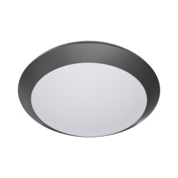 BRY-NAPOLI-1xE27-PC-GRY-IP65-CEILING LIGHT - 1