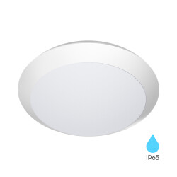 BRY-NAPOLI-1xE27-PC-WHT-IP65-CEILING LIGHT - 1