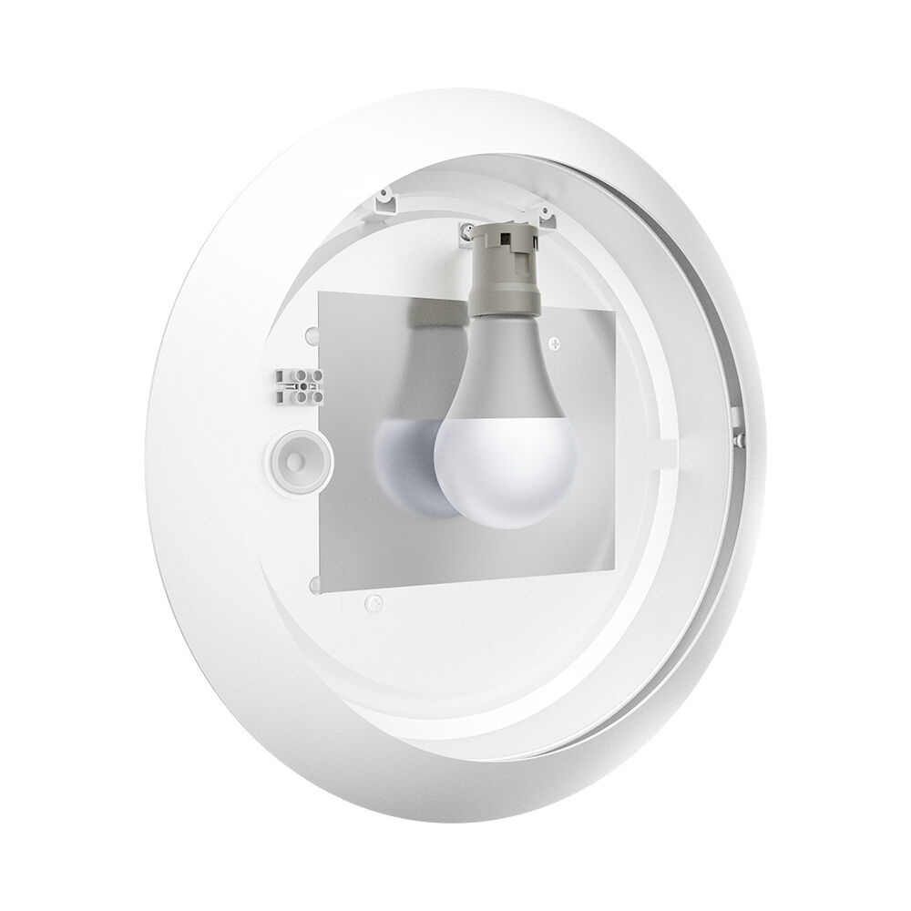 BRY-NAPOLI-1xE27-PC-WHT-IP65-CEILING LIGHT - 7