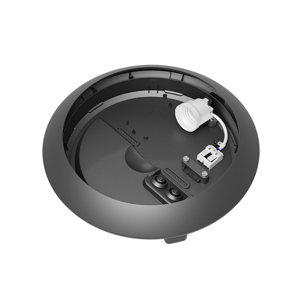 BRY-NAPOLI-D270-1xE27-PC-SNS-GRY-IP65-CEILING LIGHT - 7