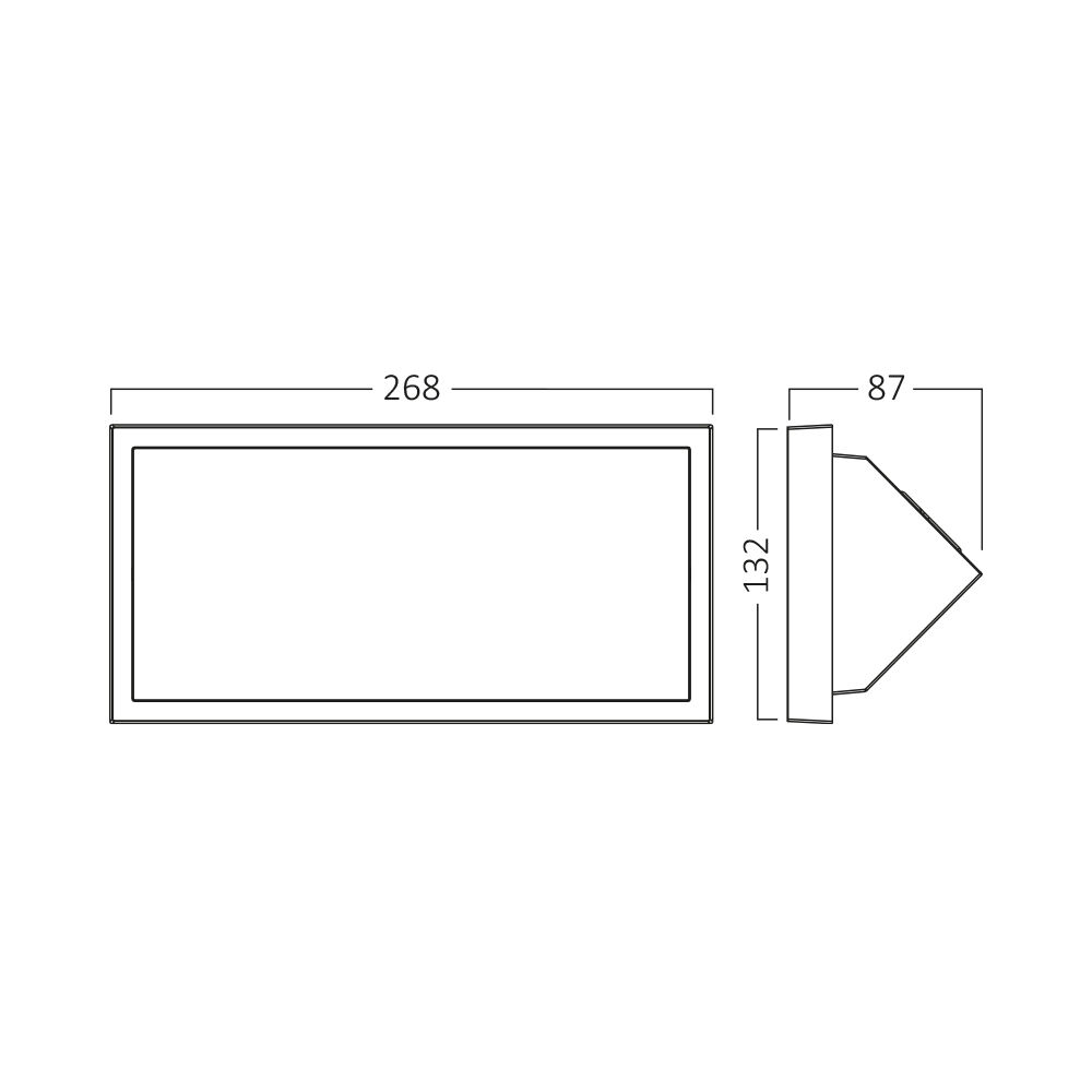 BRY-NAPOLI-M-RND-GRY-20W-3IN1-IP65-WALL LIGHT - 7