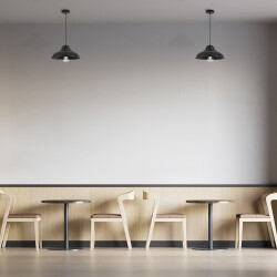 BRY-P004R-1H-1xE27-BLC-PENDANT LIGHT - (1)