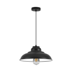BRY-P004R-1H-1xE27-BLC-PENDANT LIGHT - 3