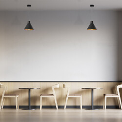 BRY-P006R-1H-1xE27-BLC-PENDANT LIGHT - (1)