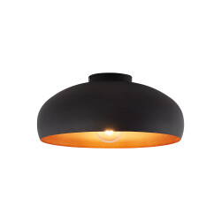 BRY-P007C-1H-1xE27-BLC-CEILING LIGHT - 