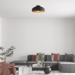 BRY-P007C-1H-1xE27-BLC-CEILING LIGHT - (1)