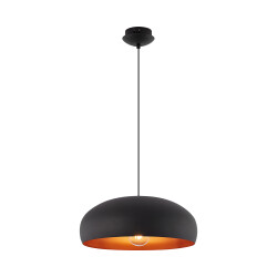 BRY-P007R-1H-1xE27-BLC-PENDANT LIGHT - 