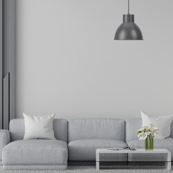 BRY-P008R-1H-1xE27-GRY-PENDANT LIGHT - (1)