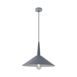 BRY-P009R-1H-1xE27-GRY-PENDANT LIGHT - 