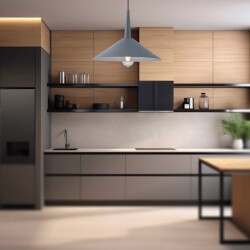 BRY-P009R-1H-1xE27-GRY-PENDANT LIGHT - (1)