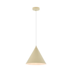 BRY-P010R-1H-1xE27-BEJ-PENDANT LIGHT - 