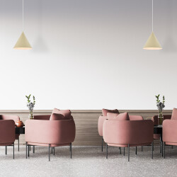 BRY-P010R-1H-1xE27-BEJ-PENDANT LIGHT - (1)