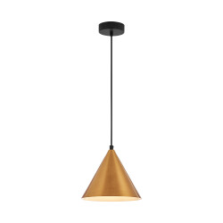 BRY-P010R-1H-1xE27-GLD-PENDANT LIGHT - 