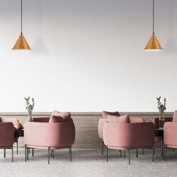 BRY-P010R-1H-1xE27-GLD-PENDANT LIGHT - (1)