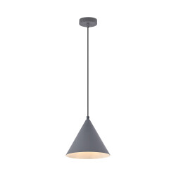 BRY-P010R-1H-1xE27-GRY-PENDANT LIGHT - 