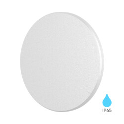 BRY-PALERMO-M-RND-WHT-12W-3000K-IP65-WALL LIGHT - 1