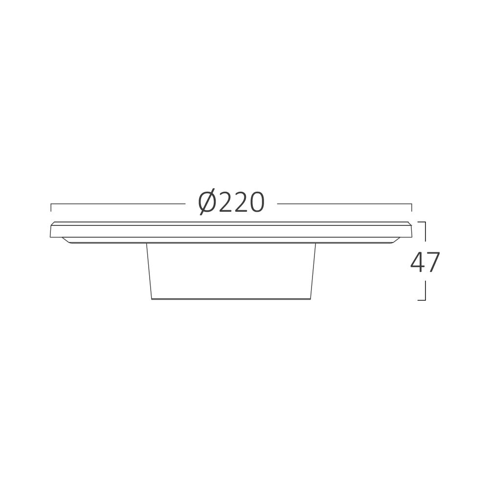 BRY-PALERMO-M-RND-WHT-12W-3000K-IP65-WALL LIGHT - 7