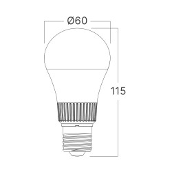 BRY-PREMIUM-8,5W-E27-A60-5IN1-LED BULB - 3
