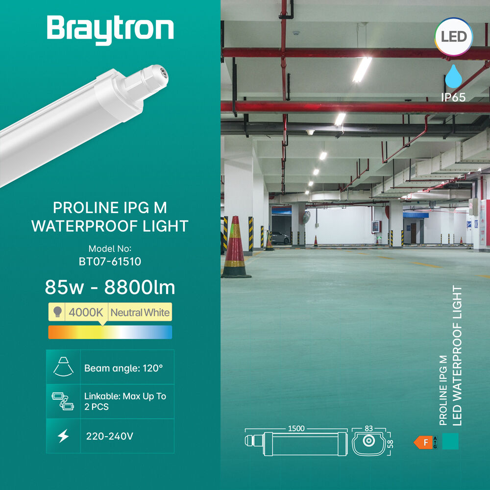 BRY-PROLINE-IPG-B-85W-4000K-IP65-WATERPROOF LIGHT - 3