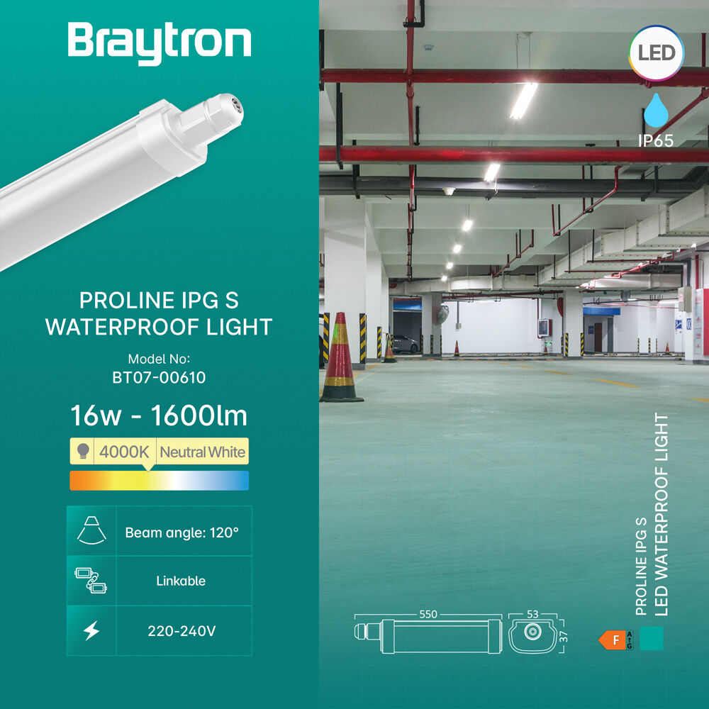 BRY-PROLINE-IPG-S-16W-4000K-IP65-WATERPROOF LIGHT - 3