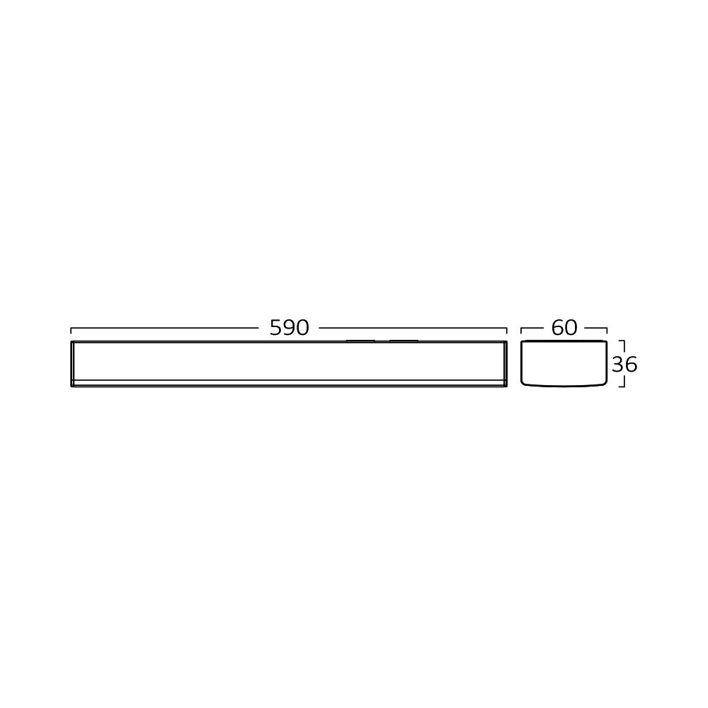 BRY-PROLINE-PT-18W-0.6MT-WHT-4000K-LED BATTEN - 6