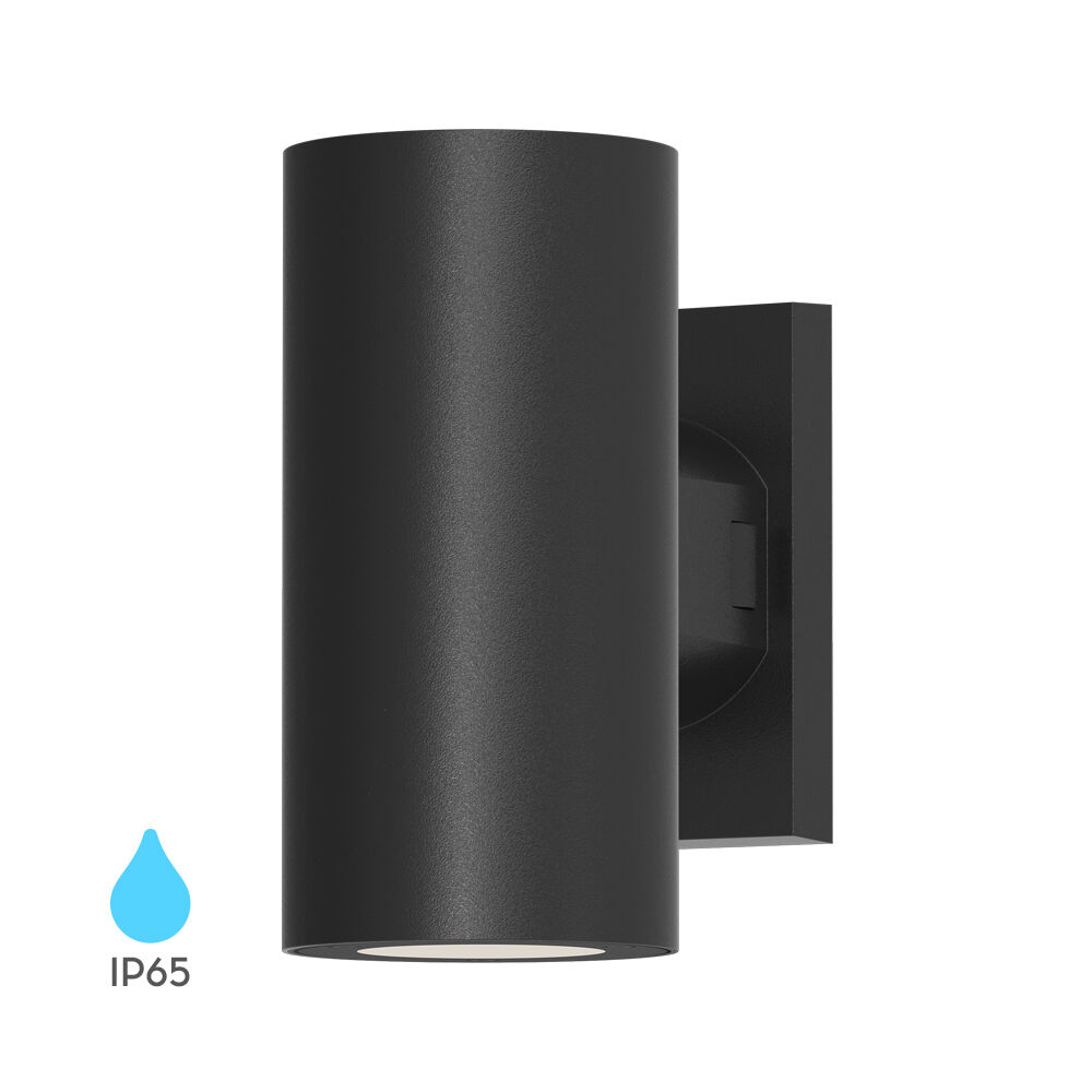 BRY- RITA-R-BLC-2xGU10-IP65-WALL LIGHT - 1