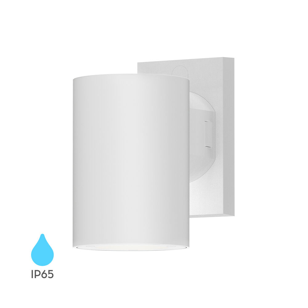 BRY- RITA-R-WHT-1xGU10-IP65-WALL LIGHT - 1