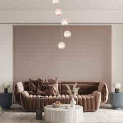 BRY-S001R-5H-5xG9-GLD-PENDANT LIGHT - (1)