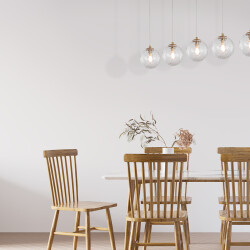 BRY-S002S-5H-5xG9-GLD-PENDANT LIGHT - (1)